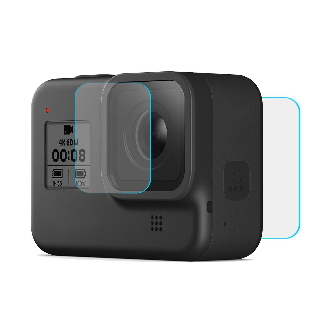 Tempered Glass Film For Gopro Hero8 Lens And Lcd Display-1915197884484161537