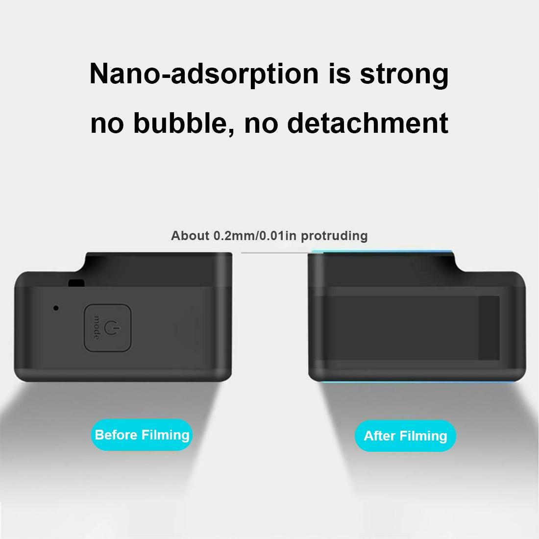 Tempered Glass Film For Gopro Hero8 Lens And Lcd Display-1915197884484161541