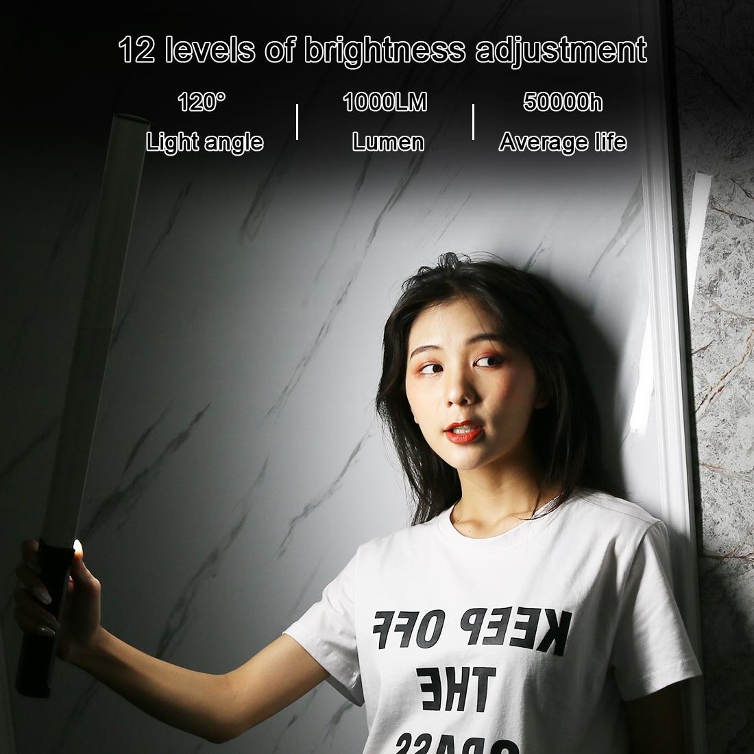 Adjustable Led Fill Light With Remote - Rgb Colour Handheld-1915196679901024264