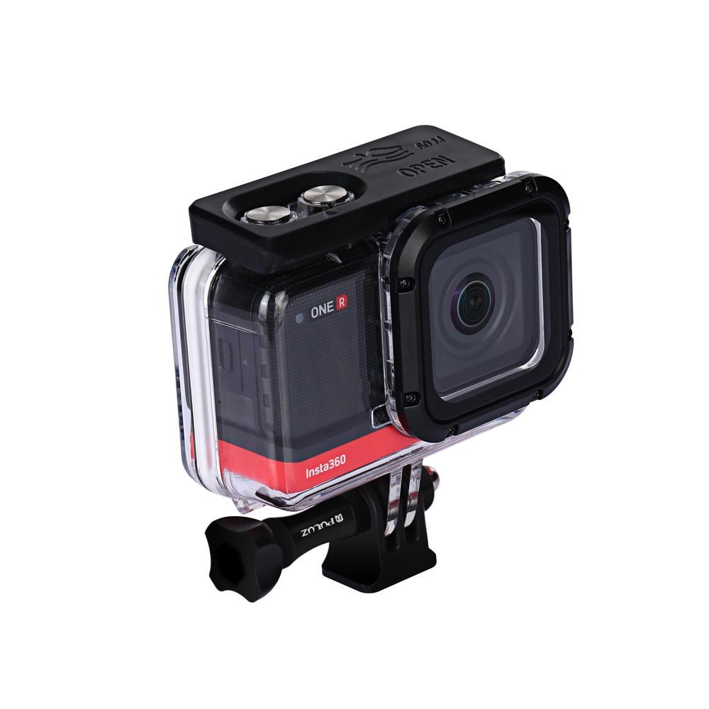 60M Waterproof Diving Case For Insta360 One R 4K Camera-1915196605590540291