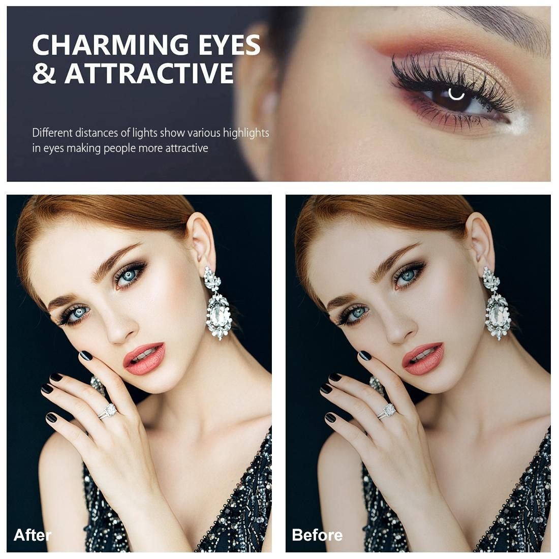 Curved Usb Led Ring Light For Selfie Beauty And Vlogging-1915196762042273794