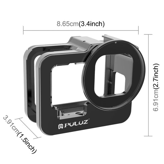 Thicken Housing Shell With Insurance Frame And Uv Lens For Gopro Hero-1922443389954035714