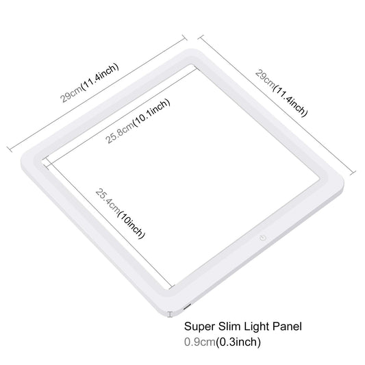 30Cm White Led Light Pad For Photo Studio Box-1915196623919648770