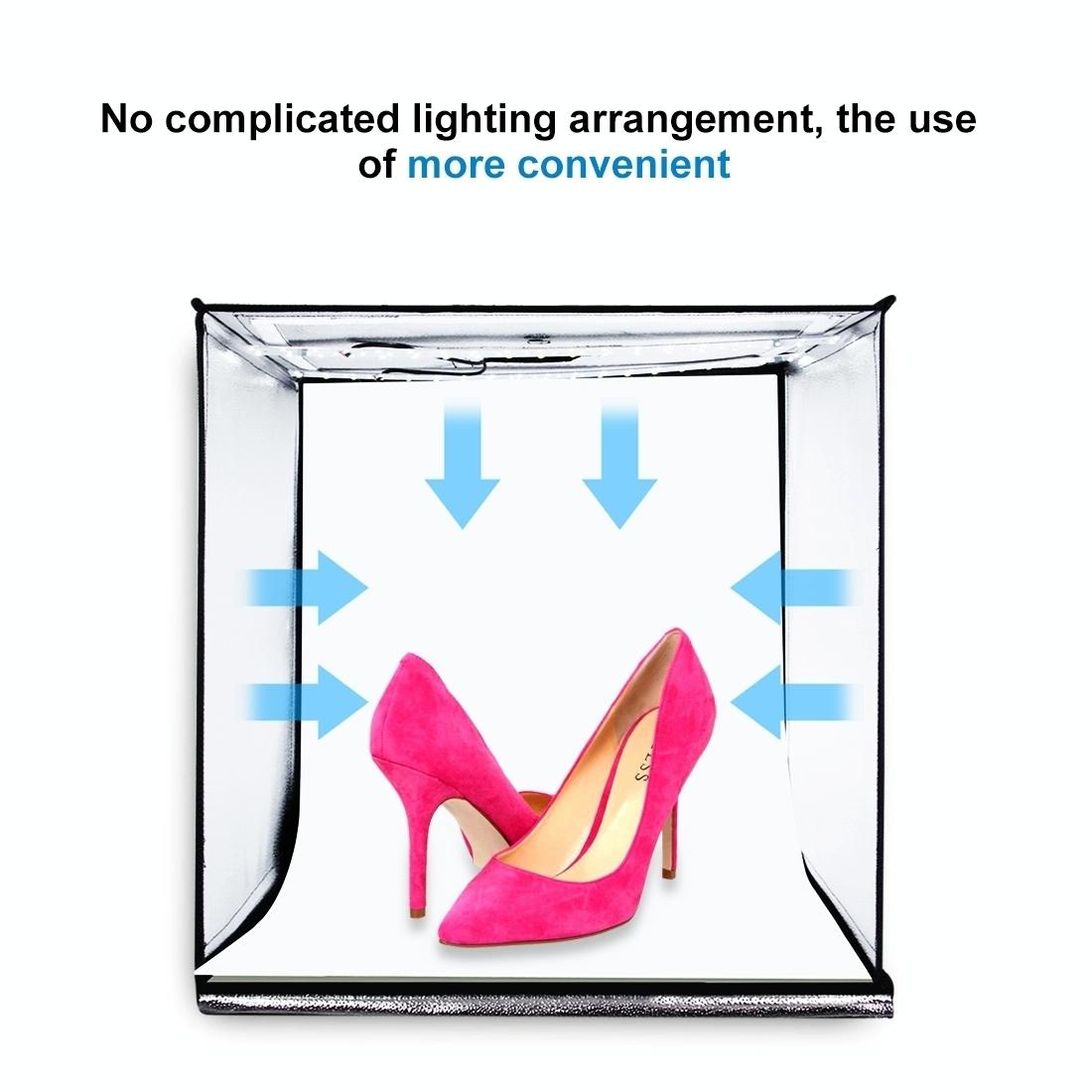 40Cm Studio Tent Light Panel - 15W 1200Lm 32 Smd 5730 5500K Aluminum Base-1915198372080390150