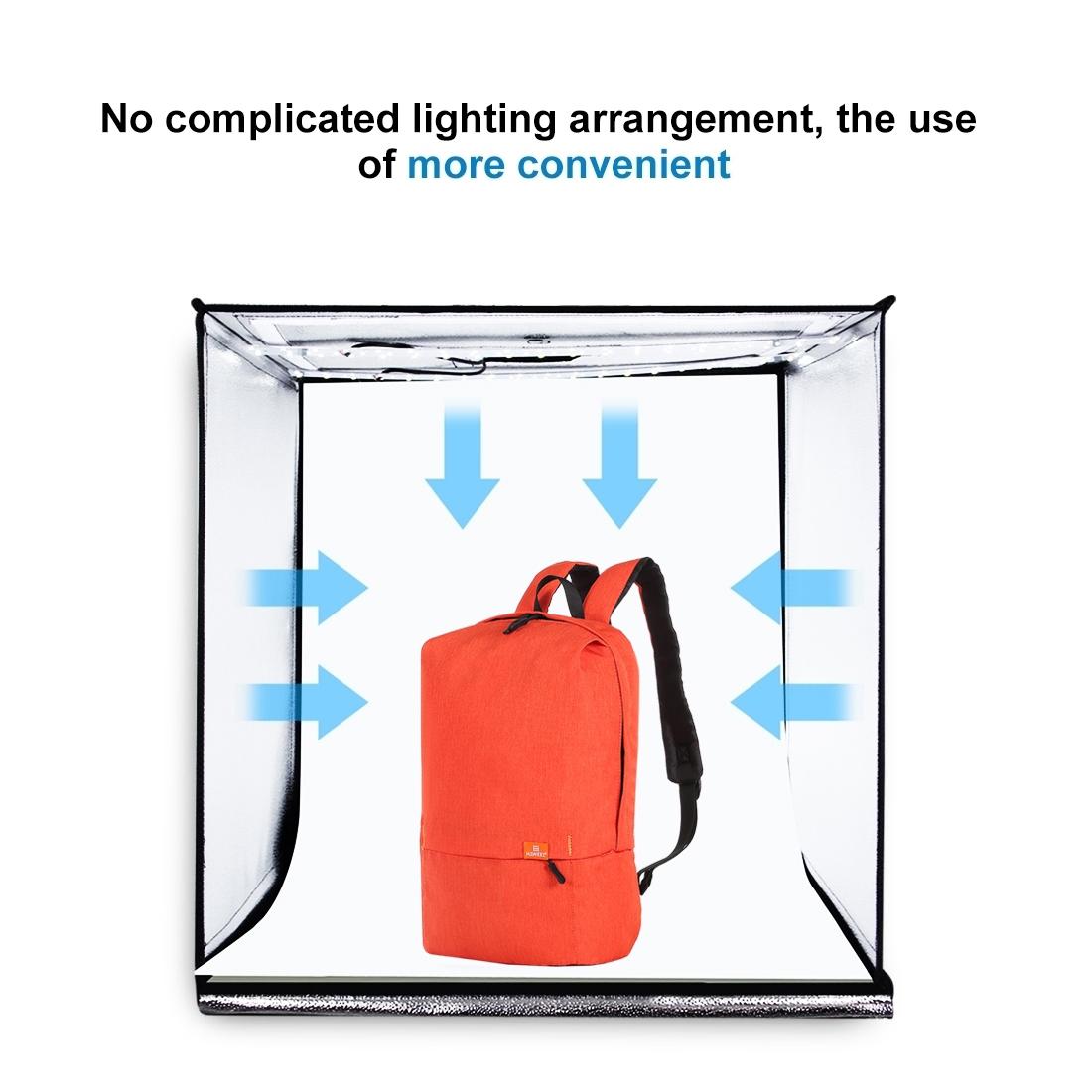 60Cm Studio Tent Light Panel - 30W 1690Lm 60 Leds Smd 5730 - 5500K Aluminum Base-1915197863974014982