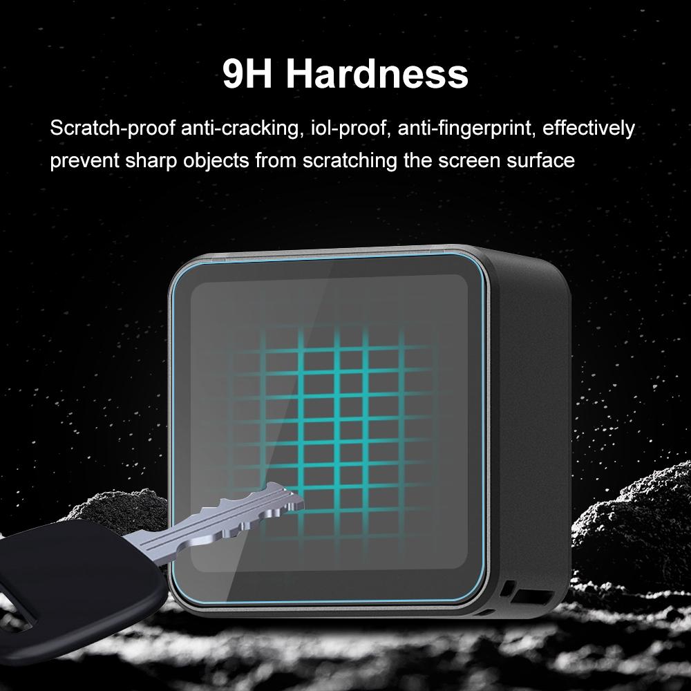 9H Tempered Glass Film For Dji Action 2 - 3-In-1 Lens With Front And Back Lcd Display-1915197303824715778