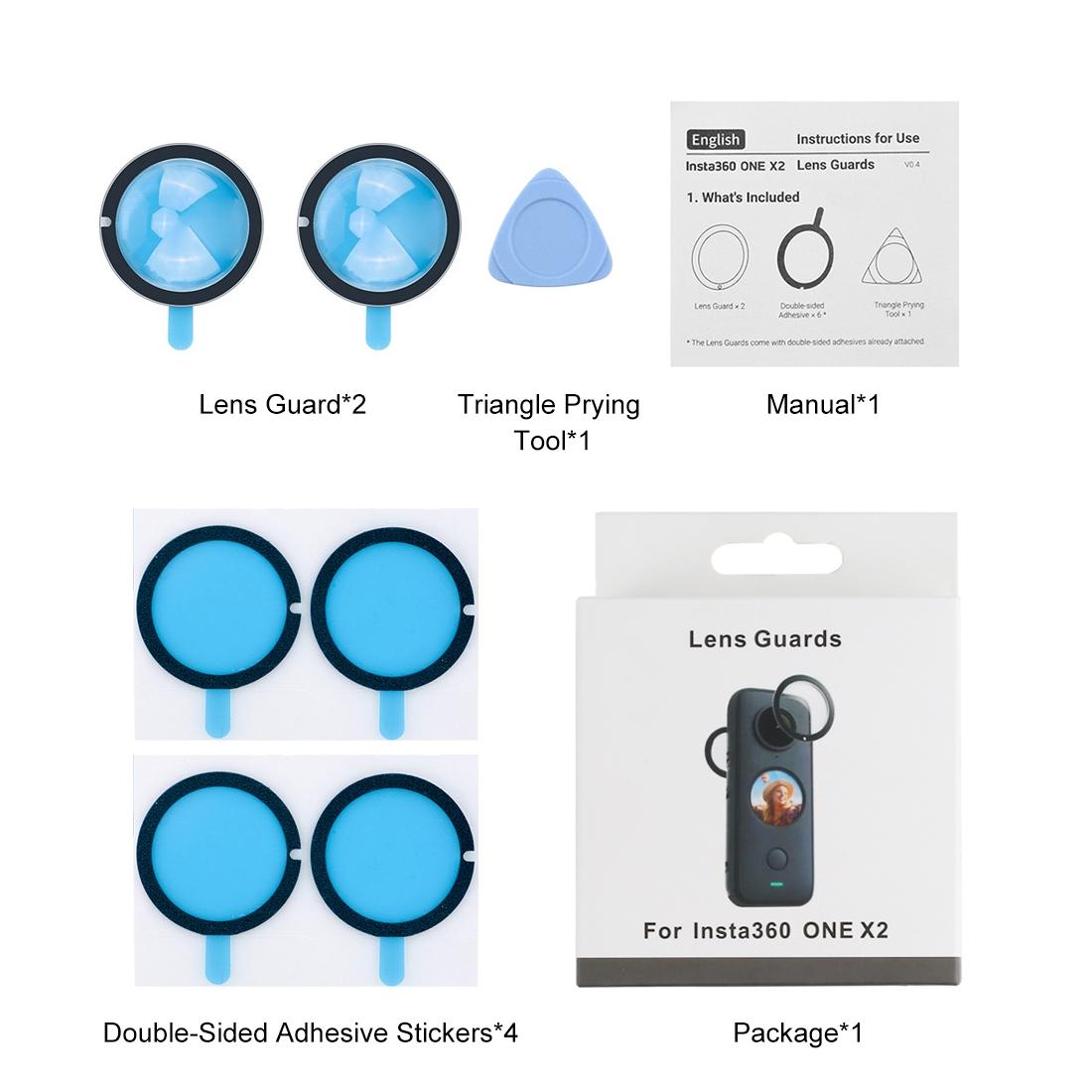 Insta360 One X2 Lens Guard Protective Cover-1922443400917946373