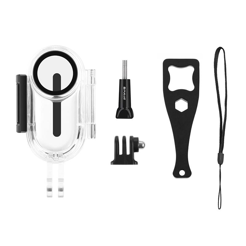 Waterproof Housing For Insta360 Go 2 With Base Adapter - 30M Depth-1915196606202908678