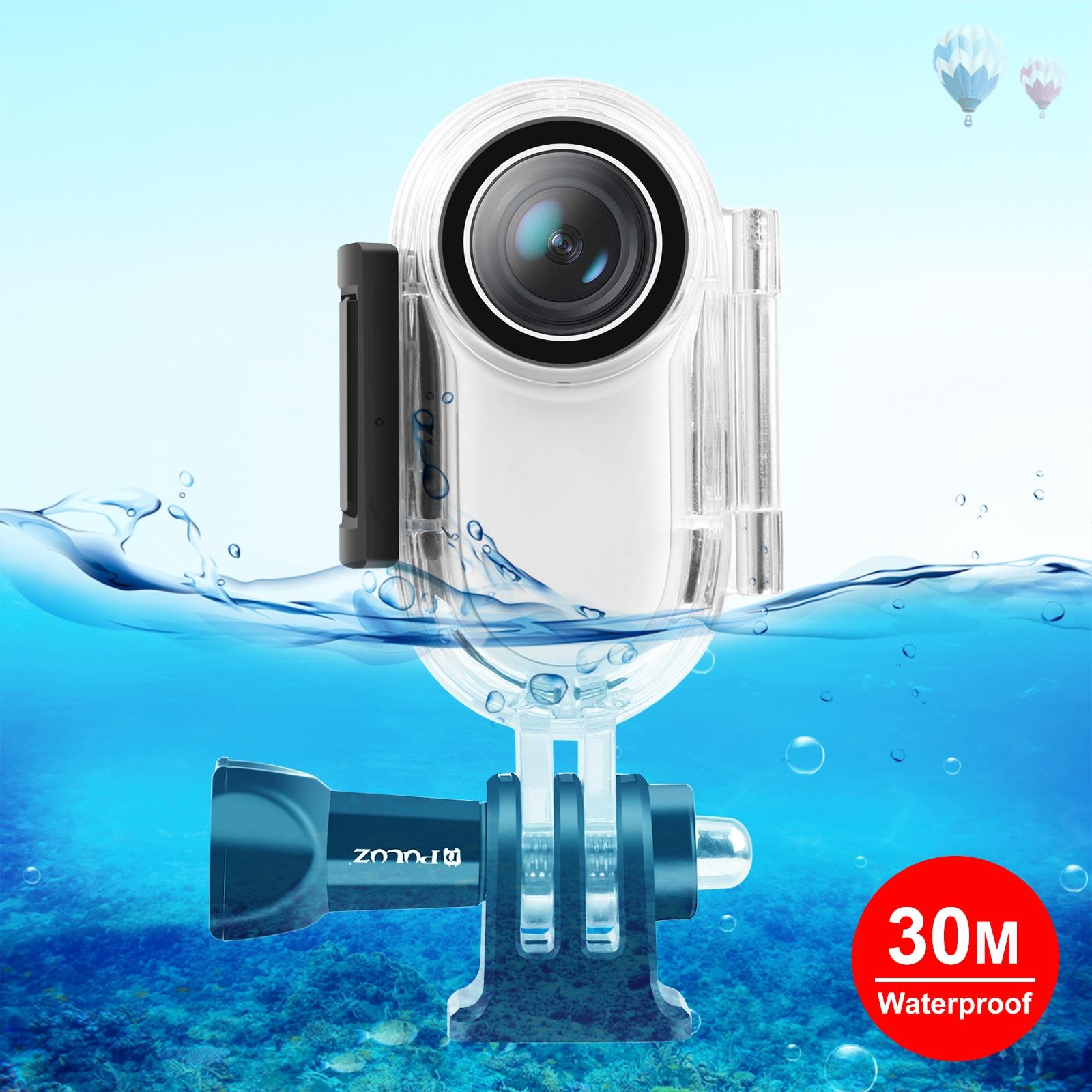 Waterproof Housing For Insta360 Go 2 With Base Adapter - 30M Depth-1915196606202908679