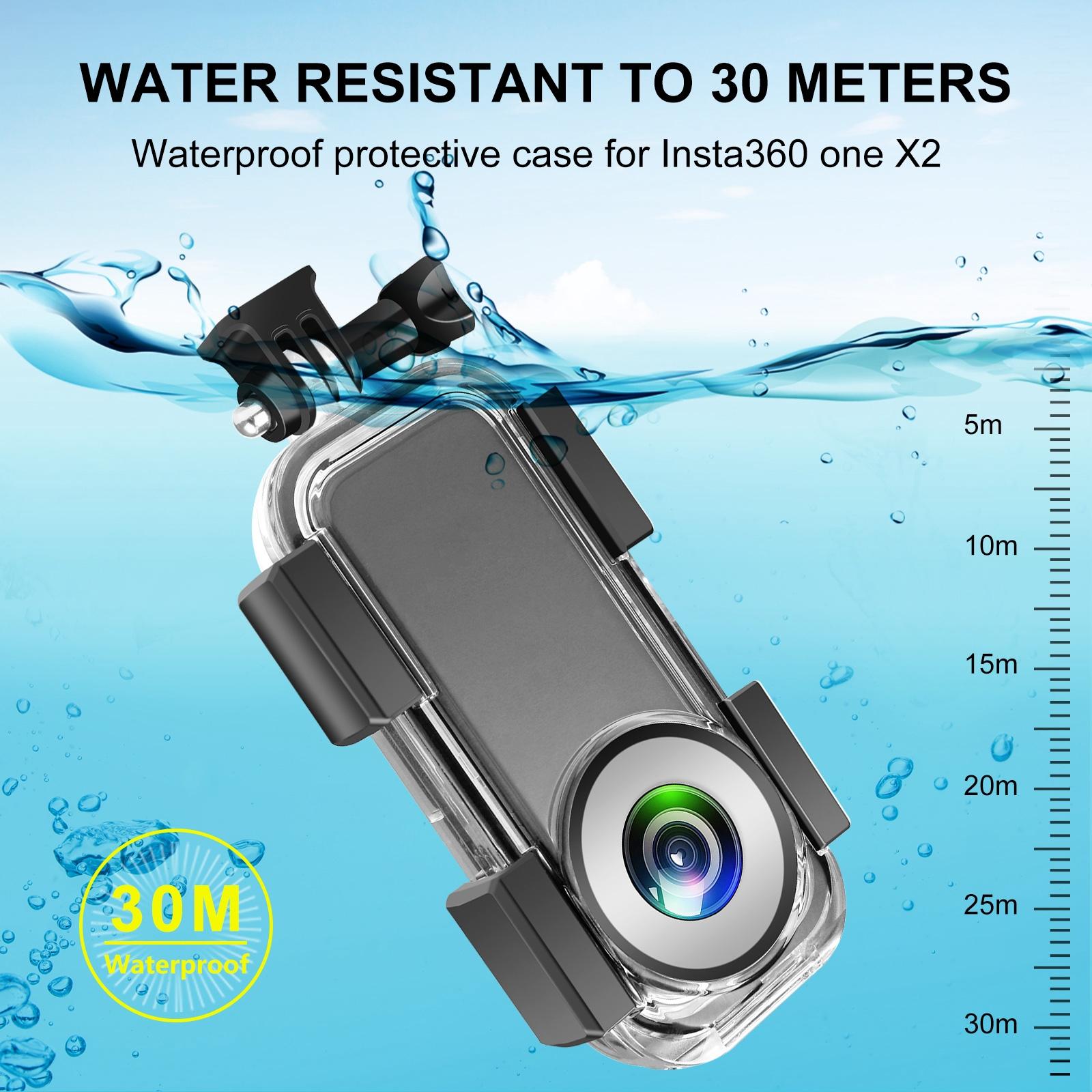Waterproof Housing For Insta360 One X2 - 30M Depth-1915196605397602308