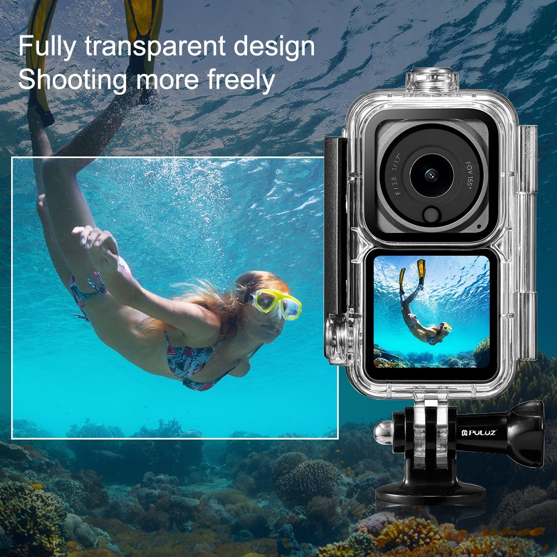 Waterproof Housing For Dji Action 2 Camera And Combo-1922443414566211588
