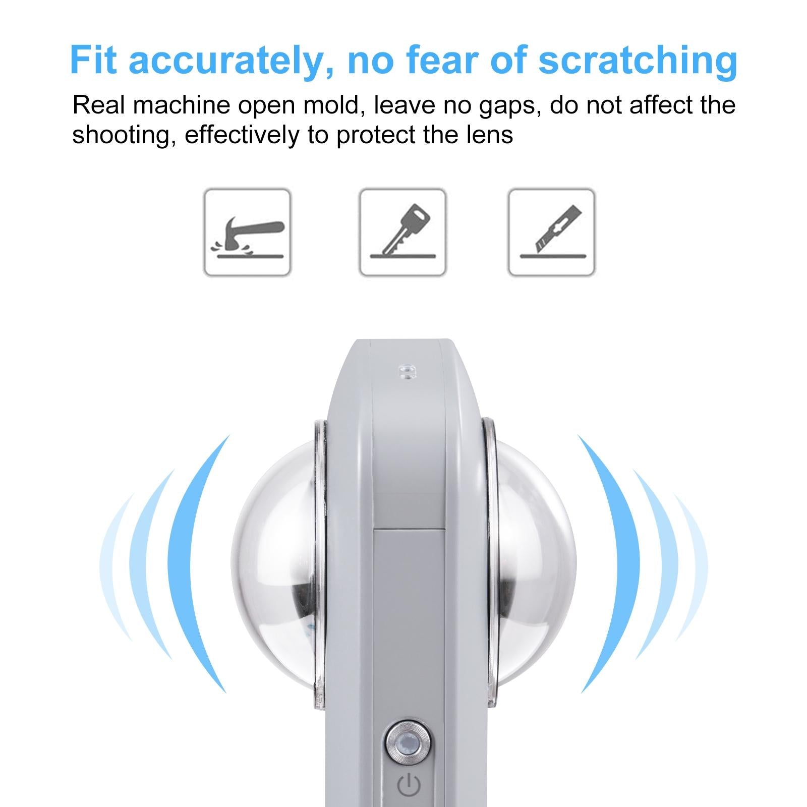 Ricoh Theta Sc2 / S / V Lens Guard Protective Cover Kit-1915196602755190786