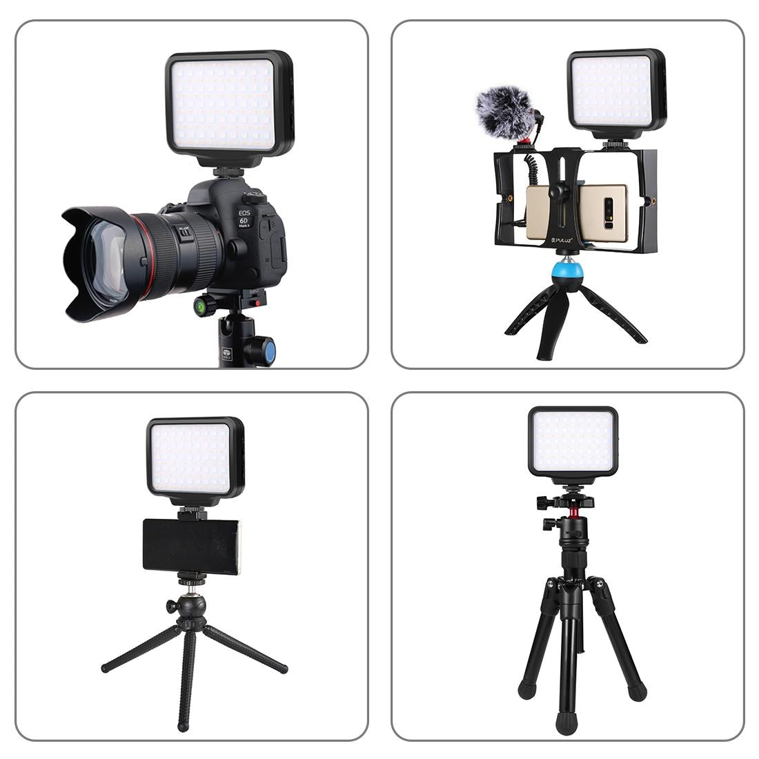 Handheld On-Camera Led Light With 2500-9900K & Rgb Fill For Photography-1915197559790505991