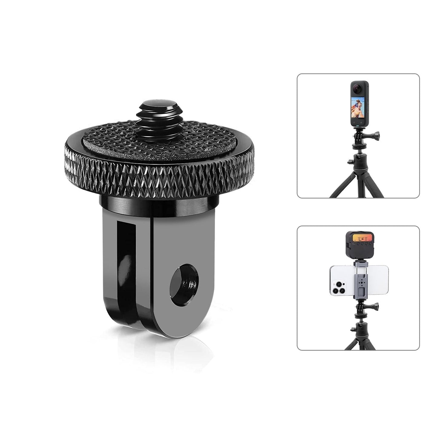 Metal Tripod Mount For Action Cameras - 1 / 4 Screw-1915196762503647239