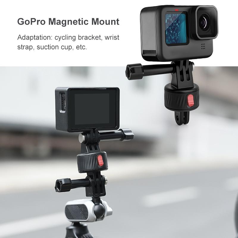 Magnetic Base Action Camera Adapter For Gopro And Action Cameras-1915196775845728258