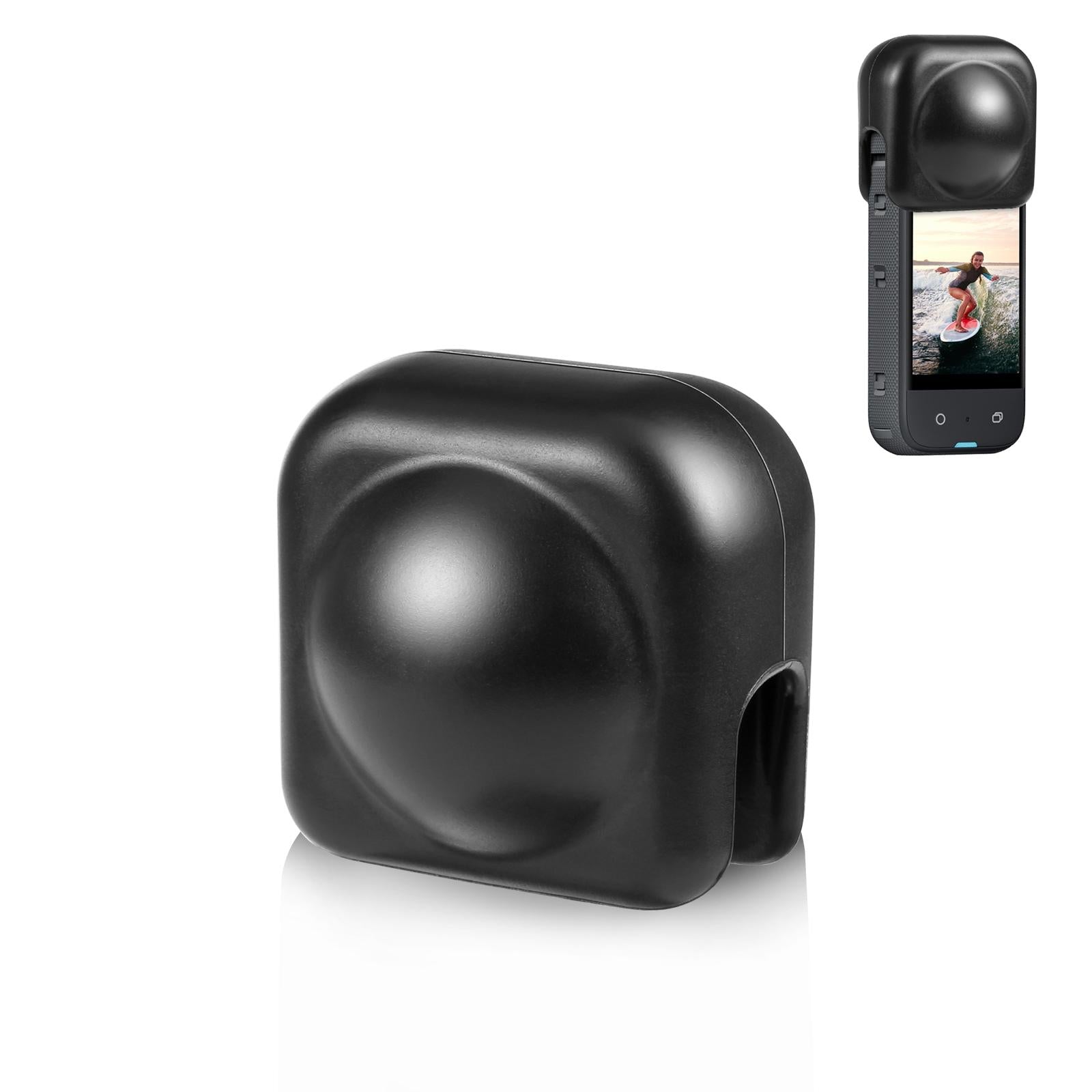 Silicone Lens Cover For Insta360 X3 - Protective And Durable-1915196715300950016