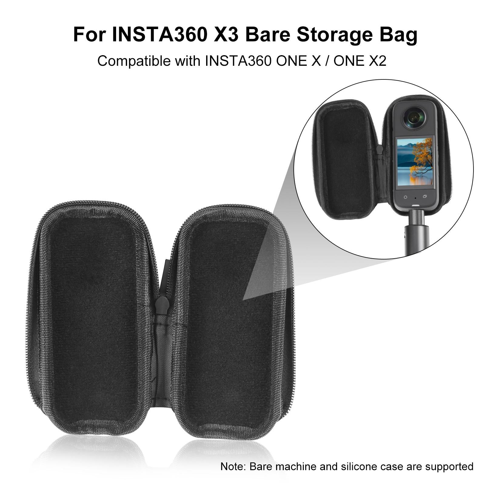 Insta360 X3 / One X2 Camera Storage Bag - Portable Case-1922443416931799044