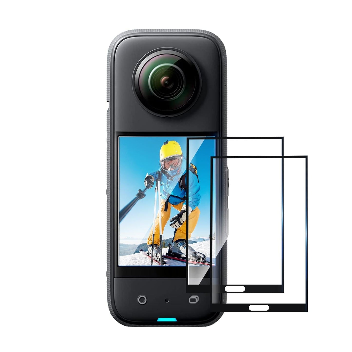 2-Pack Curved Hd Screen Protector For Insta360 X3-1915196603690520577