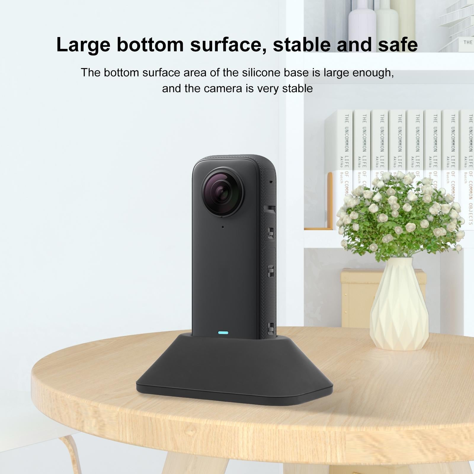 Silicone Desktop Stand For Insta360 X3 Camera-1915196737094553606