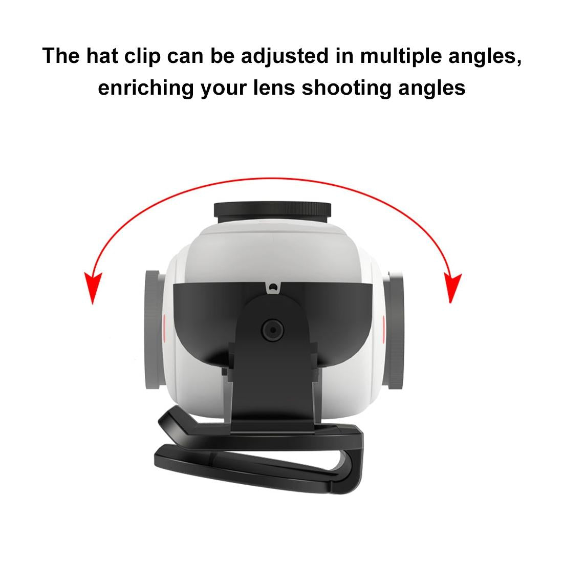 Quick Release Magnetic Hat Clip For Insta360 Go3-1915196508572094469