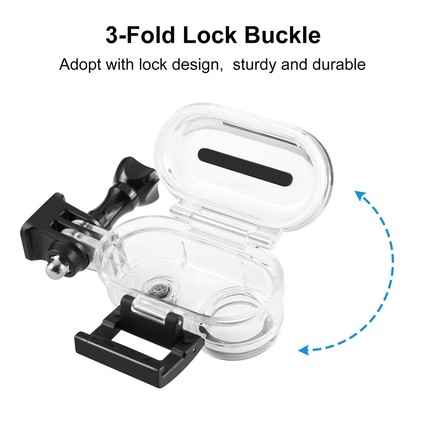 Insta360 Go 3 Waterproof Housing With Base Adapter-1922443399668043779