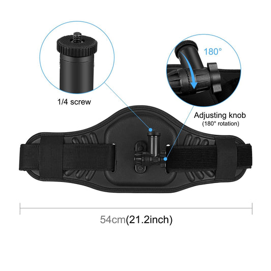 Universal Waist Belt Mount For Action Cameras-1915197187097235458