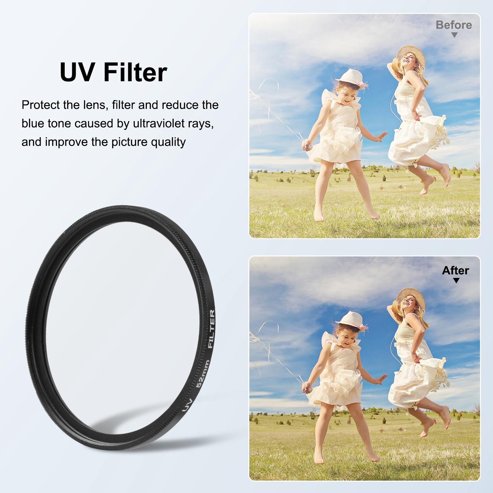 Universal 52Mm Gopro Adapter Ring For Hero12 / 11-1915196671432724483