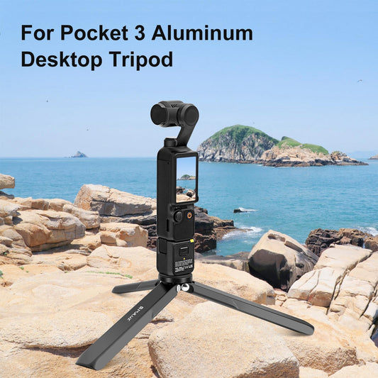 Lightweight Tripod For Dji Pocket 3 And Insta360 X4 - Aluminum Alloy-1915196502721040385