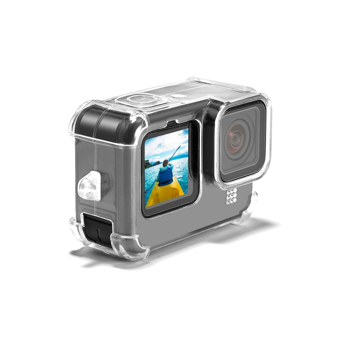 Tpu Case With Lens Cap And Neck Strap For Gopro Hero 9 / 10 / 11 / 12-1915196604000899075