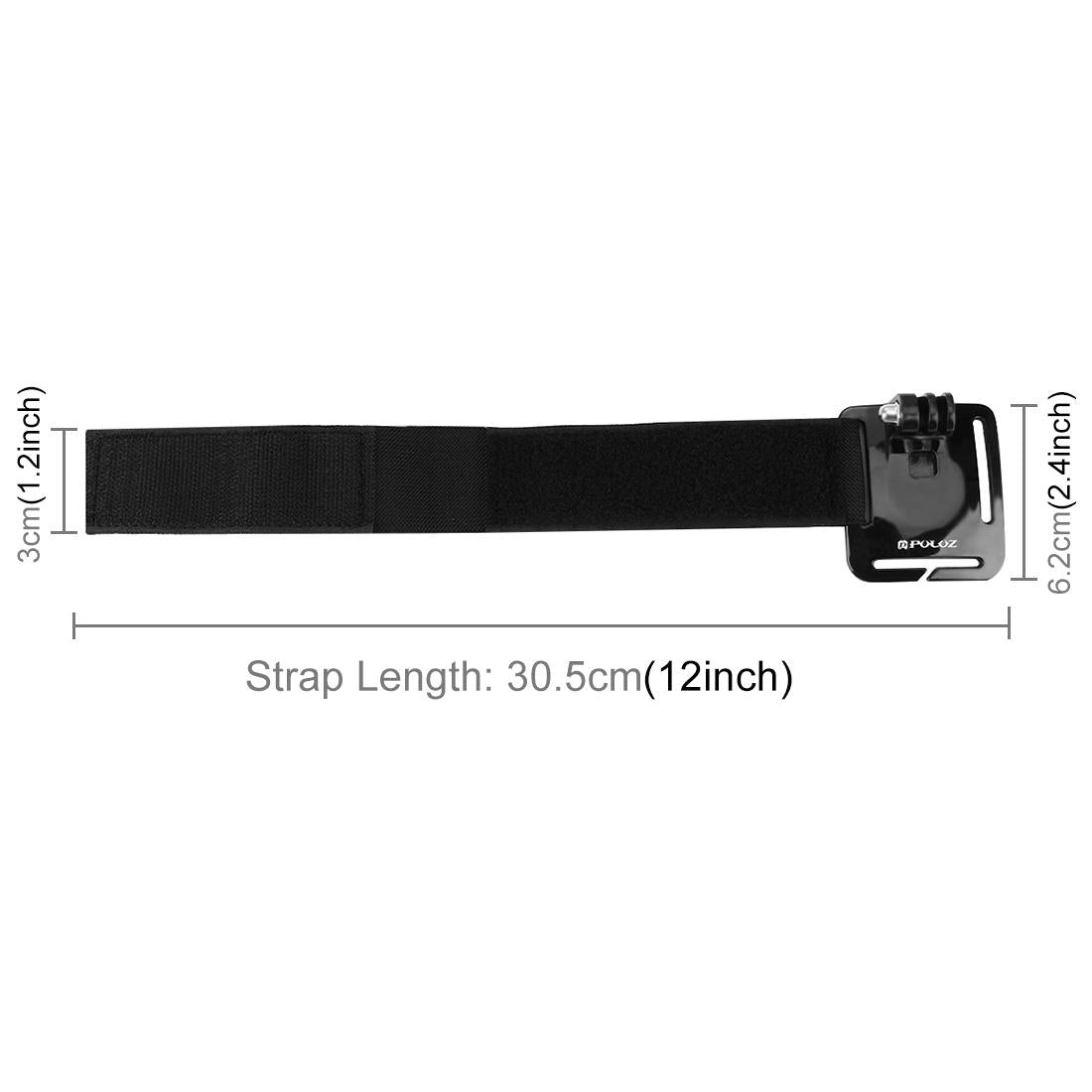 Universal Adjustable Action Camera Mount - Strap Length 28.5Cm-1915197783124611077