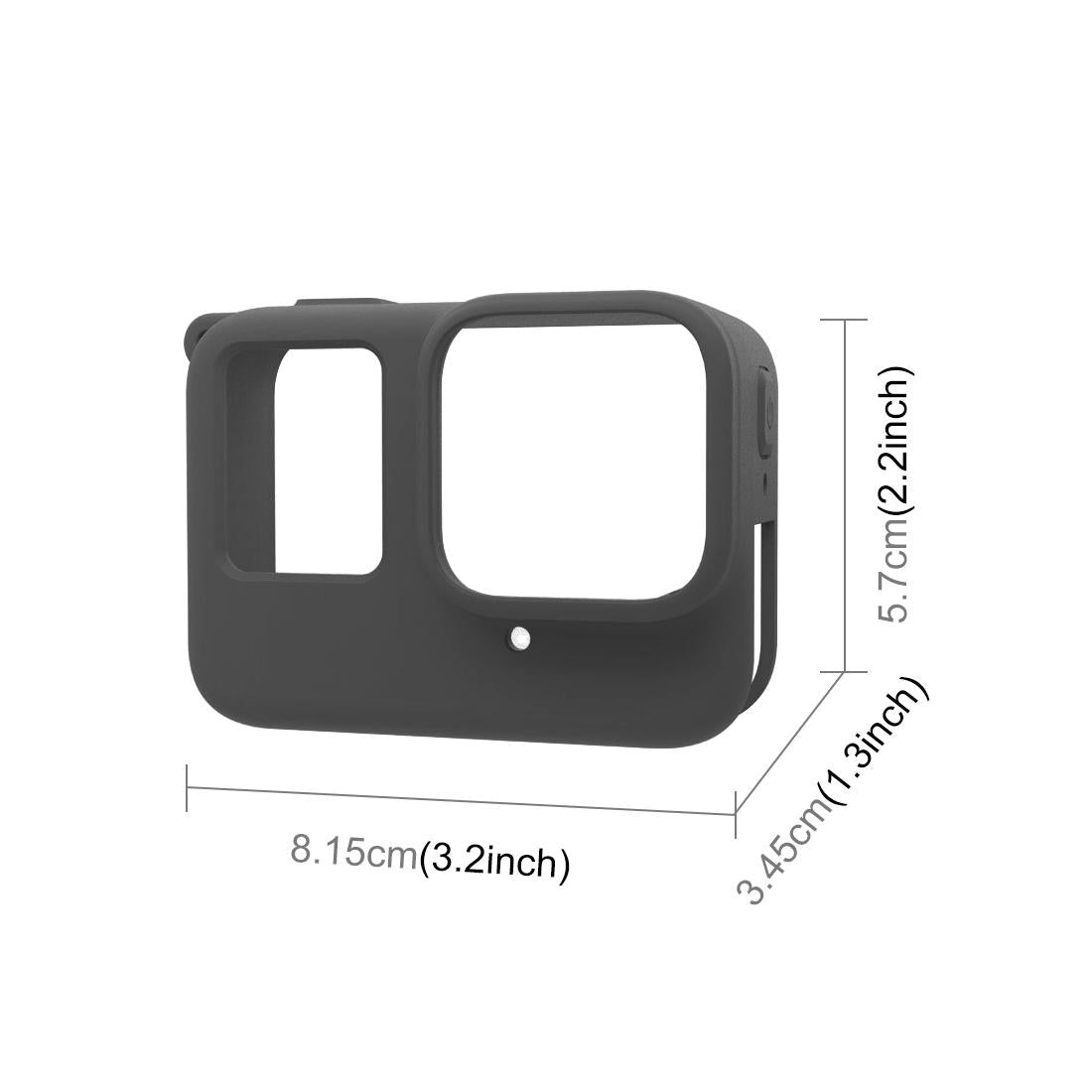 Silicone Protective Case With Lens Cap For Insta360 Ace Pro-1915196741850894339