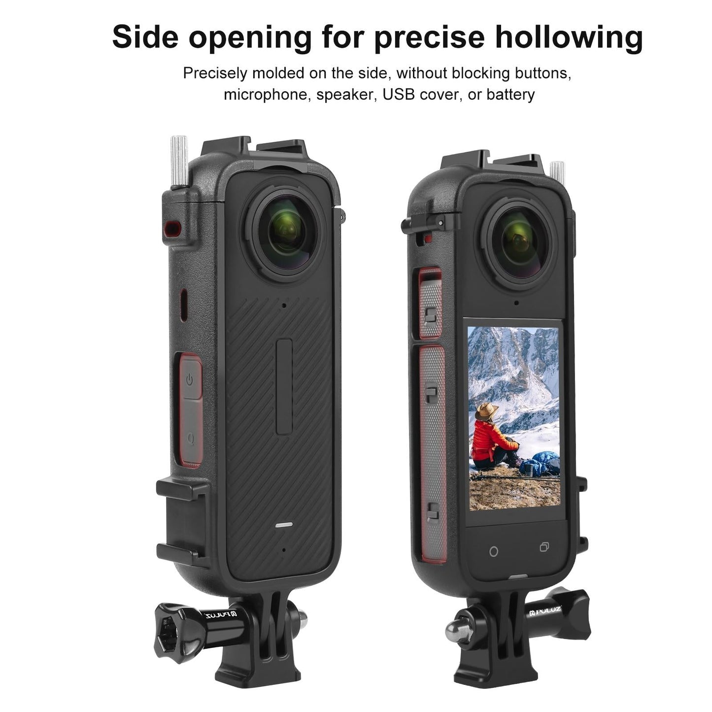 Insta360 X4 Cold Shoe Frame With Adapter And Screw-1922443410610982915