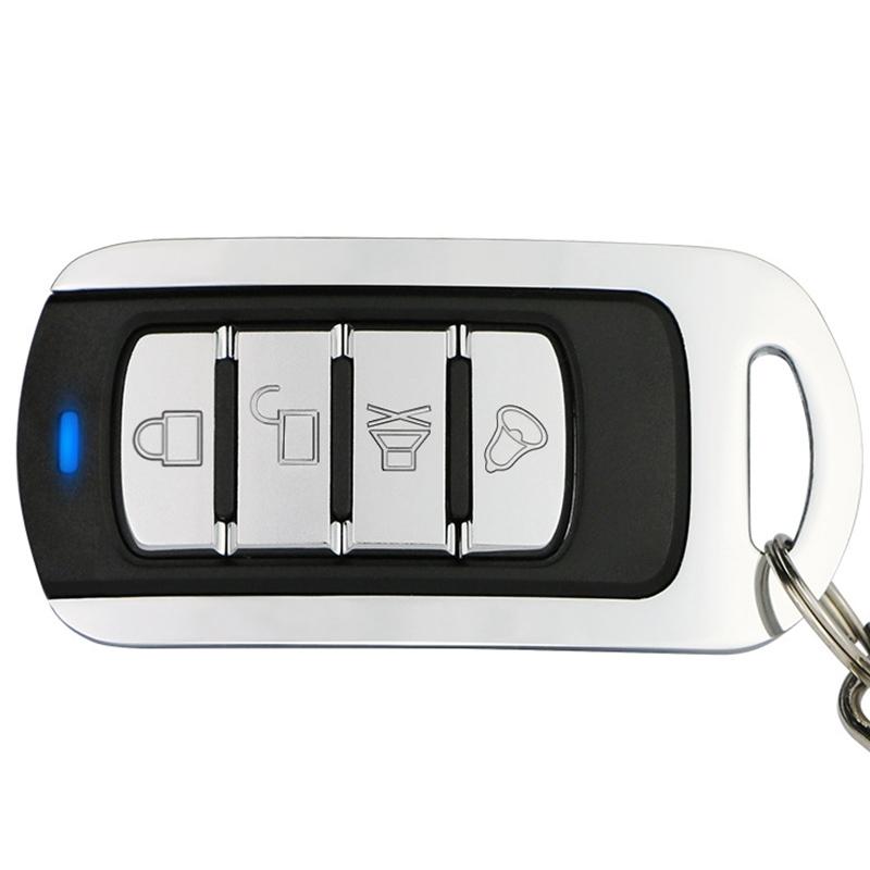 4-Button Metal Remote For Car Garage Door - 433Mhz-1915197109313867779