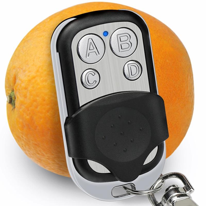 4-Button Metal Wireless Remote Control - 433Mhz-1922443444404490243