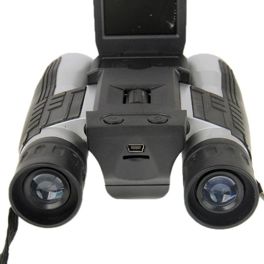 5Mp 12X32 Zoom Telescope Binocular Digital Camera With 2.0 Tft Lcd Screen - Black-1915197514978562050