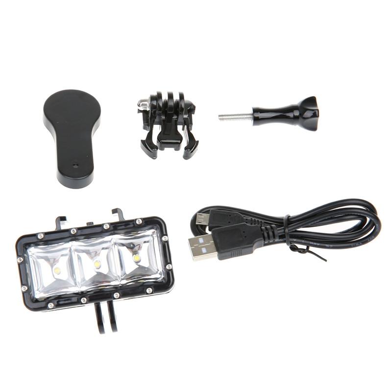 Waterproof Action Camera Light For Gopro Hero12 - 30M 300Lm-1915196735119036421