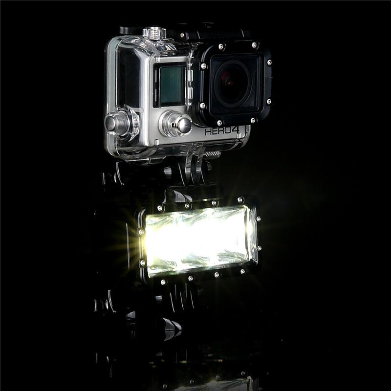 Waterproof Action Camera Light For Gopro Hero12 - 30M 300Lm-1915196735119036424