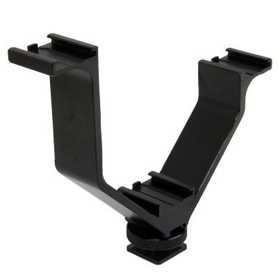 Triple Shoe V-Bracket - 12.5 Cm - Black-1915197615729938434