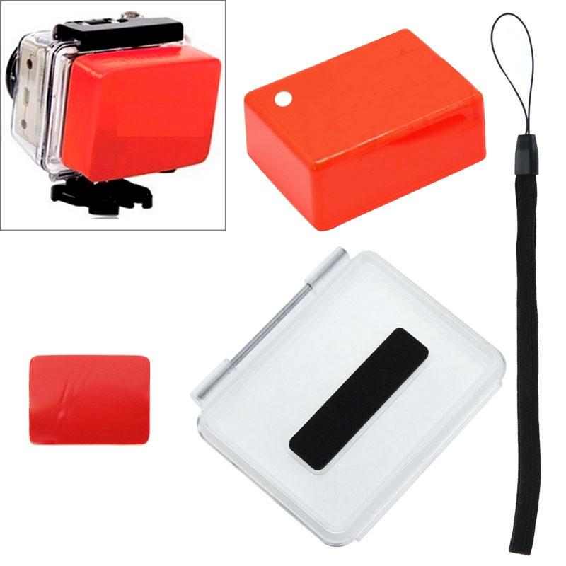 Waterproof Floaty Sponge Case For Gopro Hero4 / 3 With Adhesive Sticker And Lanyard-1915198059642490880