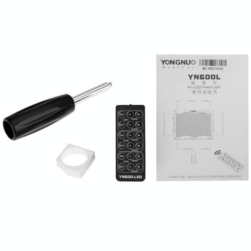 Adjustable 600 Led Video Light For Canon / Nikon / Sony Dslr - Yn600L-1915198381463048195