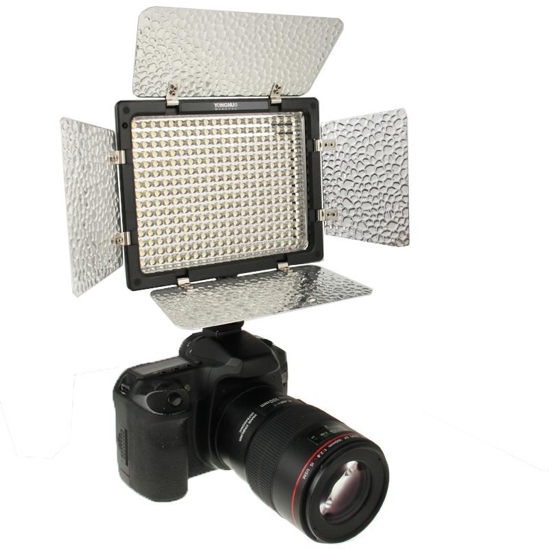 Pro Led Video Light For Dslr / Camcorder - 300 Leds - Black-1915197711313932297