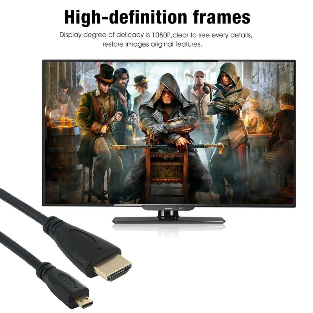1080P Video Cable For Gopro Hero 4 / 3 / 2 / 1 / Sj4000 - 1.5M Length-1915197251593048068