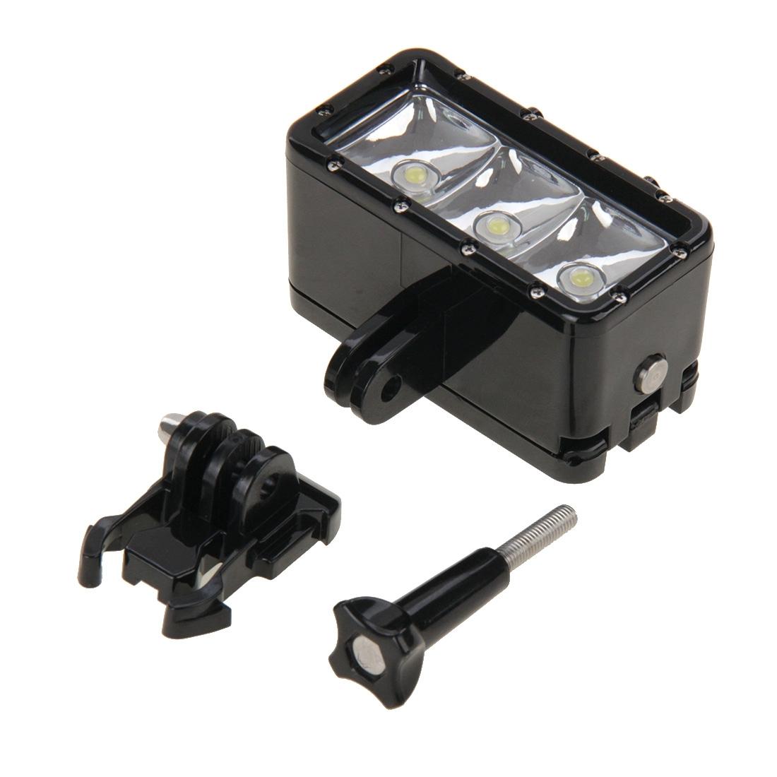 Waterproof Video Light For Action Cameras - 3 Modes-1915197073507094535
