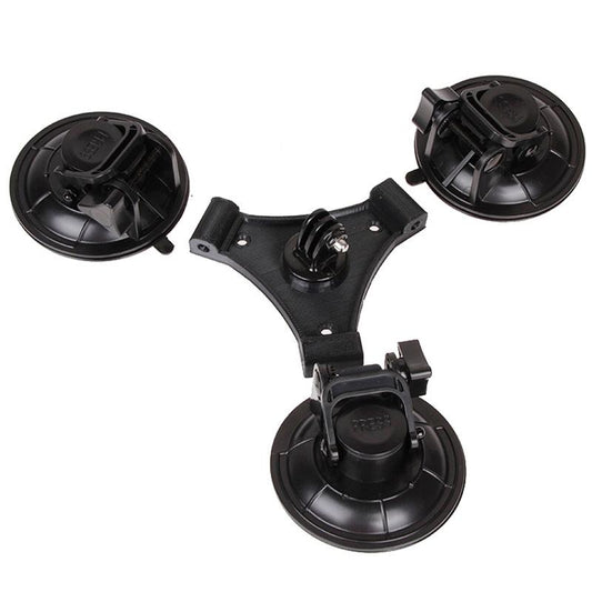 Triangle Suction Cup Mount For Action Cameras With Screwdriver-1915197563175309314