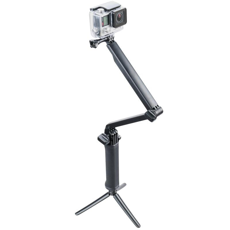Extendable Monopod Tripod For Action Cameras - 3 Way Multi Function-1915198235325108226