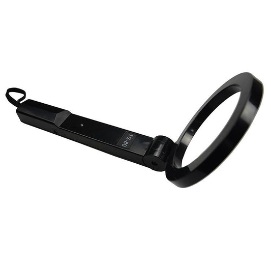 Portable Hand-Held Metal Detector - Folding Black-1915198297832820738