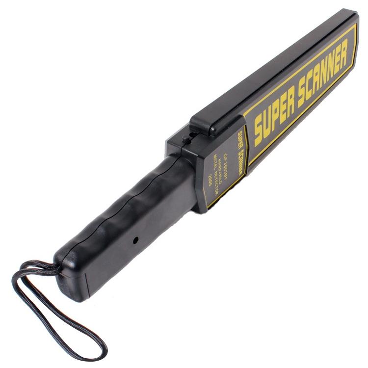 Hand-Held Portable Metal Detector - Black-1915198118211751939