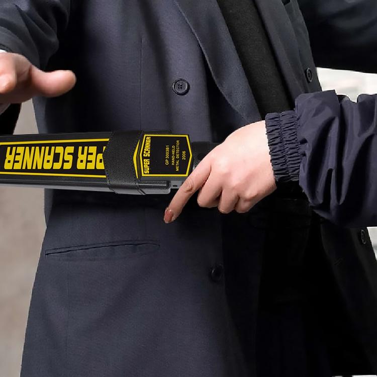 Hand-Held Portable Metal Detector - Black-1915198118211751942