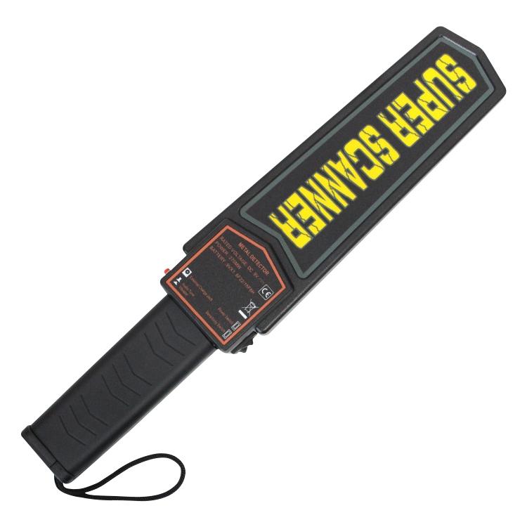 Black Super Scanner Wand Metal Detector - Md-3003B1-1922443451295731712