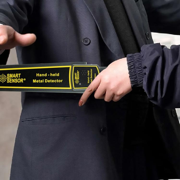 Handheld Security Metal Detector - 60Mm Detection Range-1915197628908441605